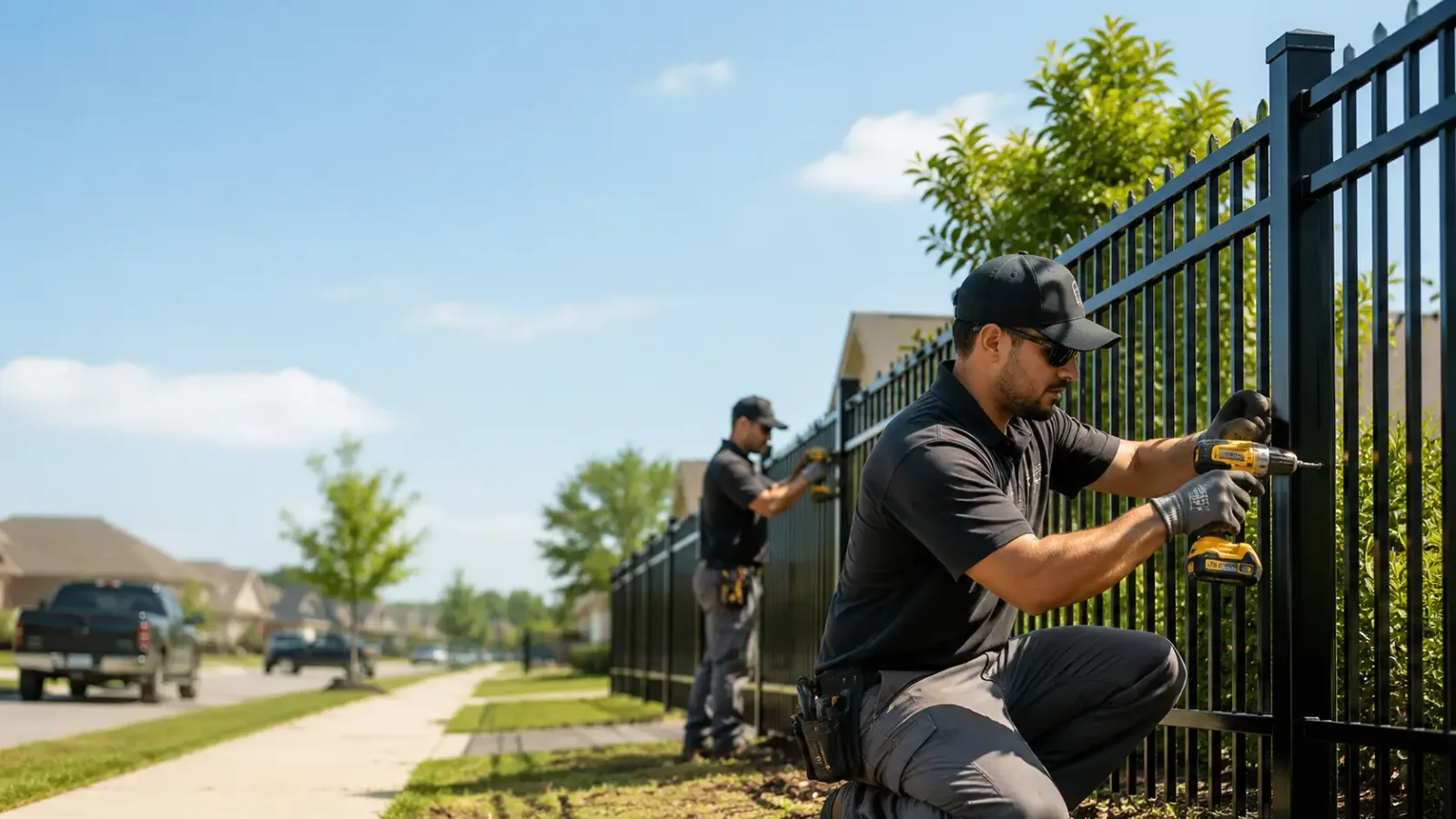 Metal Fence Installation in Warrensburg, MO